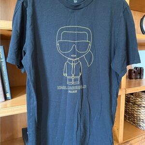 *SOLD*Karl Lagerfeld Black Cotton Apparel